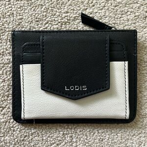 Lodis NWOT Genuine Leather Wallet with RFID Protection